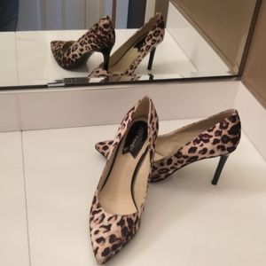 Marc Fisher Animal Print Heels, 8M